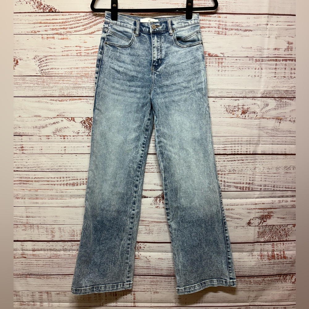 KanCan High Rise Wide Leg Jeans